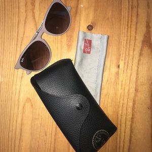 Erika Raybans (light purple-gray)